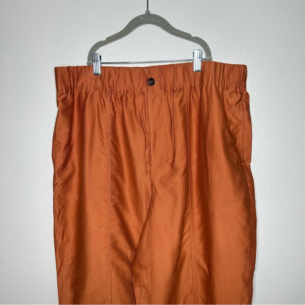 Madewell Women’s Tapered Huston Pull-On Crop Pants XL - Picture 3 of 9